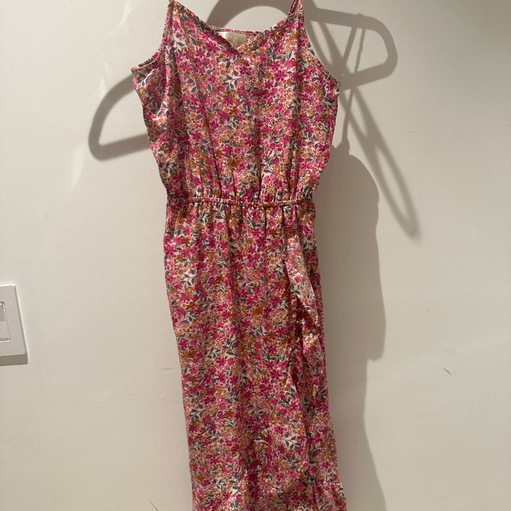 Floral Midi Sunset West Dress